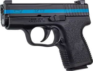 Blue Line Kahr P M9 Pistol PNG Image