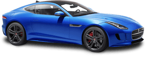Blue Luxury Sports Car P N G PNG with transparent background