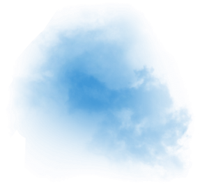 Blue Mist Abstract PNG Image