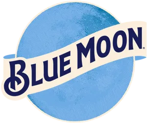 Blue Moon Logo PNG Image