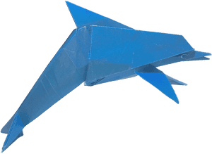 Origami Dolphin Png, Transparent Png PNG