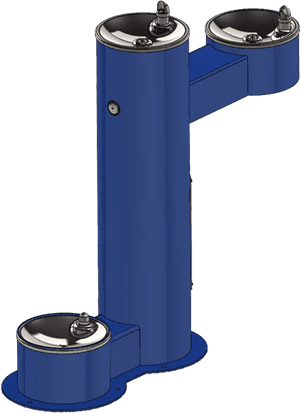 Wodf 3 Hc Pet - Outdoor Drinking Fountain Pet Bowl, HD Png Download PNG with transparent background