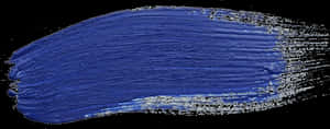 Blue Paint Brush Stroke Texture PNG