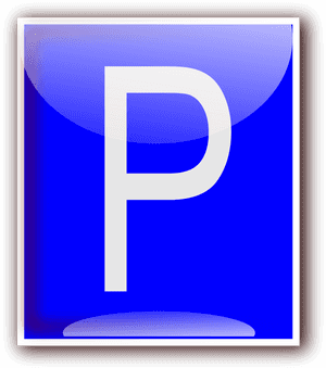 Parking Svg Clip Arts - Parking Sign, HD Png Download PNG with transparent background