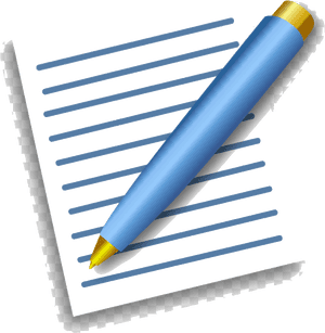 Pencil And Paper Pen Notebook Clipart Transparent Png - Paper And Pen Clip Art, Png Download PNG image with transparent background