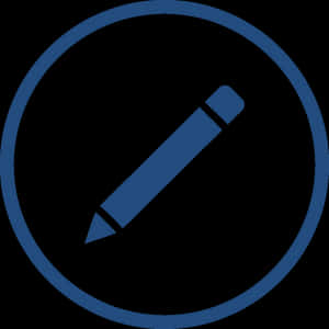 Circle Pen Icon Png, Transparent Png PNG