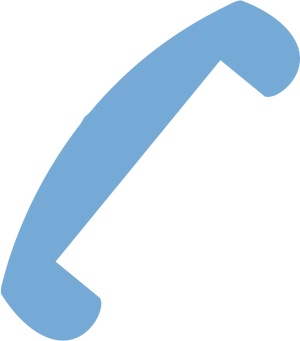 Blue Phone Icon PNG Image