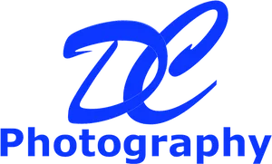 Blue Photography Logo Design PNG Image