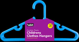 Childrens Clothes Hangers - Clothes Hanger, HD Png Download PNG
