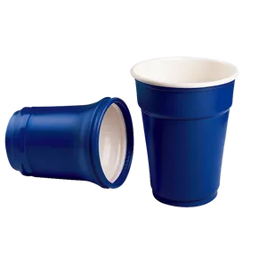 Blue Plastic Cup Png Qax52 PNG Image