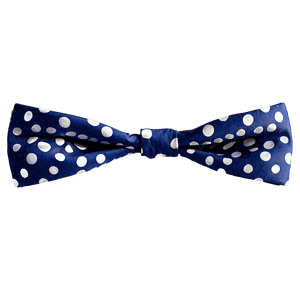 Blue Polka Dot Bow Tie PNG 80 PNG