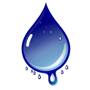 Blue Raindrop Icon Png 48 PNG Image