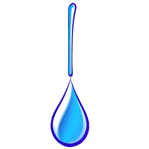 Blue Raindrop Icon Png Cjg95 PNG Image