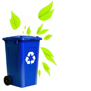 Blue Recycling Bin PNG hhk68 PNG