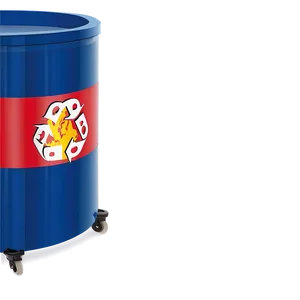 Blue Recycling Bin Png Ybr49 PNG Image