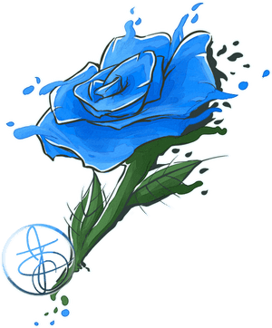 Transparent Blue Rose Png - Rose, Png Download PNG with transparent background