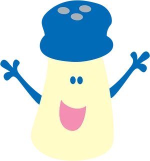 Blue's Clues Mr. Salt Cartoon Character PNG Image