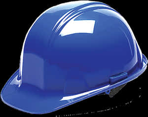 Blue Safety Helmet Construction Protection PNG image with transparent background