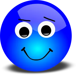 Blue_ Smiling_ Face_ Emoji.png PNG Image