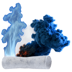 Blue Smoke Effect PNG 05232024 PNG image with transparent background