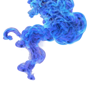 Blue Smoke Effect PNG ioh PNG image with transparent background