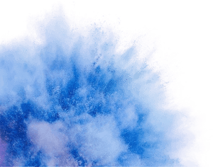 Blue Smoke Texture PNG image with transparent background