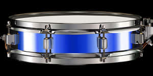 Blue Snare Drum Isolated PNG with transparent background