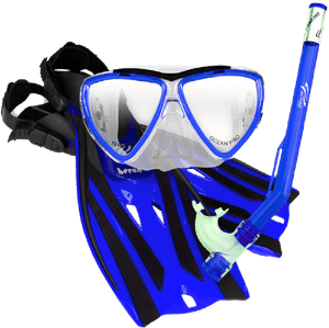 Tyke Youth Mask, Snorkel, And Fin Set - Diving Mask, HD Png Download PNG image with transparent background