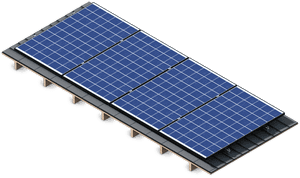 Transparent Solar System Png - Solar Panel Roof Png, Png Download PNG image with transparent background