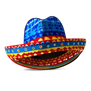 Blue Sombrero Hat Png Bjc40 PNG Image