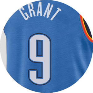 Oklahoma City Thunder Jerami Grant - Oklahoma City Thunder PNG image with transparent background
