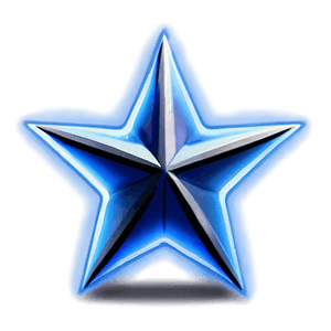 Blue Star Icon PNG cuc PNG