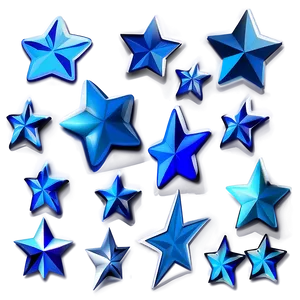 Blue Stars Background Png Yyw75 PNG Image