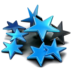 Blue Stars Sky Png Hbs PNG Image