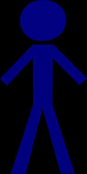 Clip Art Male Panda - Stick Figure Clipart, HD Png Download PNG