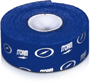 Blue Storm Thunder Tape Roll PNG Image