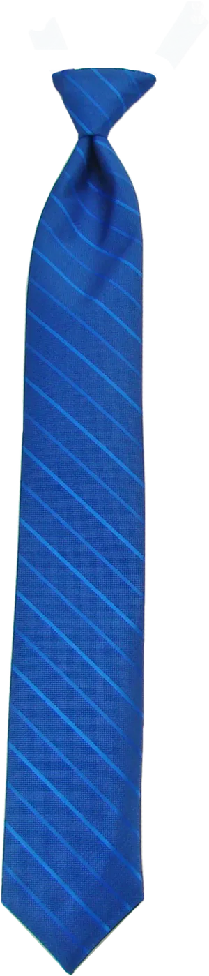 Blue Striped Necktie PNG Image