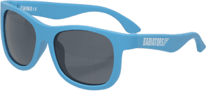 Blue Sunglasses Product View PNG image with transparent background