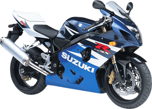 Suzuki Gsx R600 Motorcycle Bike Png Image - Suzuki Gsx R600 2004, Transparent Png PNG image with transparent background