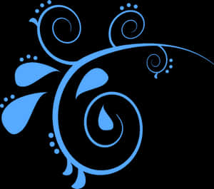 Blue Swirl Png - Blue Swirls Clipart, Transparent Png PNG image with transparent background
