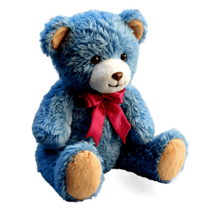 Blue Teddy Bear PNG 27 PNG image with transparent background