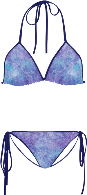 Personalized Custom Design Watercolor Texture Custom - Chicken Bikini PNG