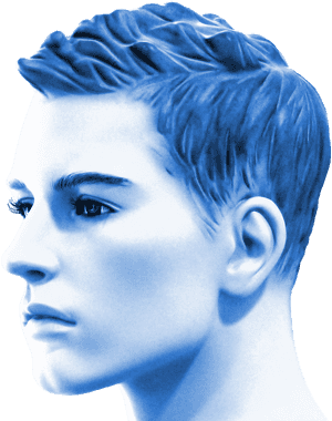 Man, Portrait, Human, Face, Head, Male, Blue, Avatar - Transparent Human Avatar, HD Png Download PNG image with transparent background