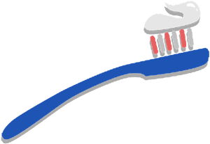 Toothbrush, Clipart, Sticker, Tooth, Brush, HD Png Download PNG with transparent background