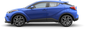 Blue Eclipse Metallic - Toyota Chr 2019 Black, HD Png Download PNG image with transparent background