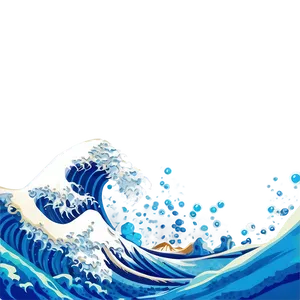 Blue Wave Clipart Png Rjc86 PNG Image