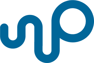 Blue Wave Logo Design PNG image with transparent background