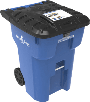 When Needed, Waste Pro Will Distribute Bear-resistant - Bear Proof Trash Containers Rehrig, HD Png Download PNG image with transparent background