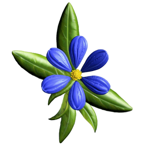 Blue Wildflower PNG 74 PNG image with transparent background