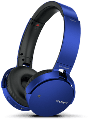 Transparent Bluetooth Headset Png - Sony Mdr Xb650bt Blue, Png Download PNG image with transparent background